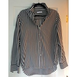 Everlane silk button down